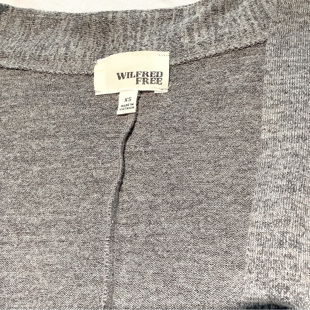 ARITZIA Wilfred Free Zlata open cardigan short sleeves. Size XS - Picture 3 of 6